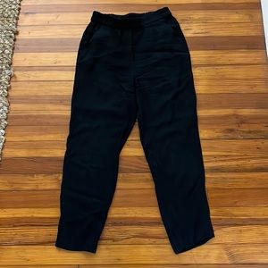 Black Cropped Pants